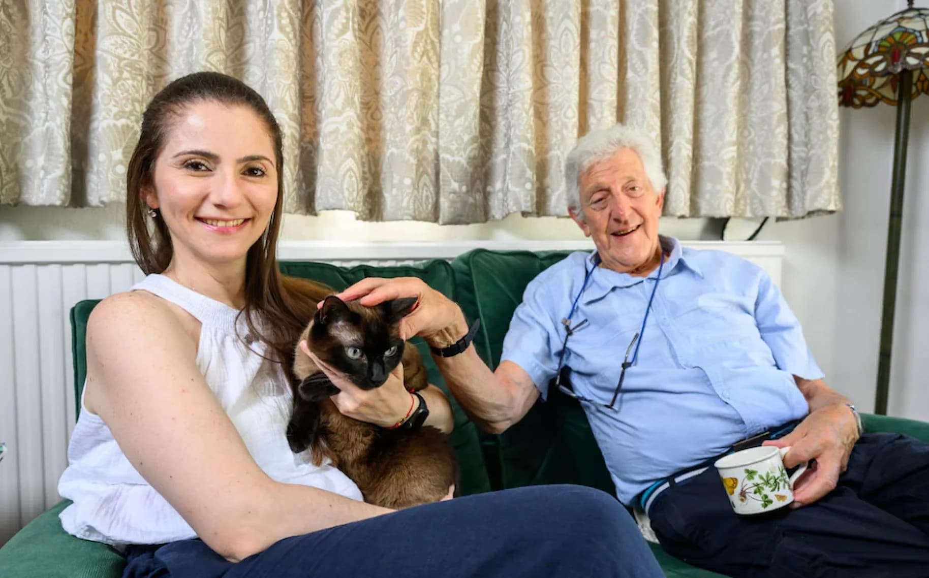 hapipod homesharers Stephen and Deborah Feature in The Telegraph